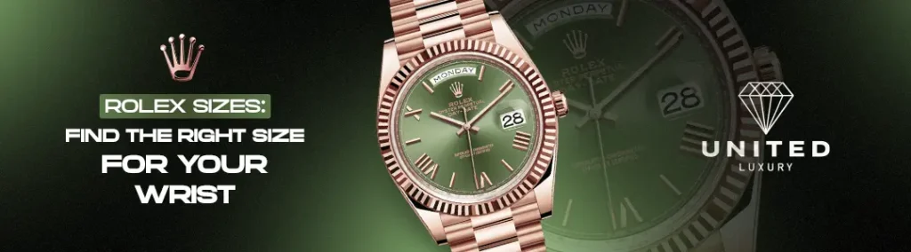 find size rolex watch