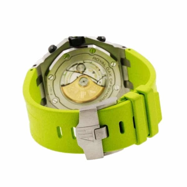 ap green chronograph bracelet