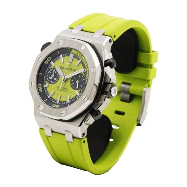 ap green chronograph dial