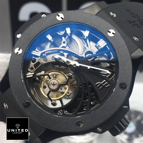 hublot is a famous founded left dial
