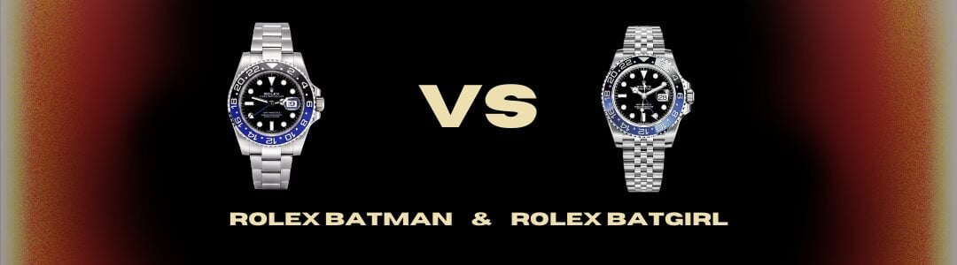 rolex batman vs rolex batgirl