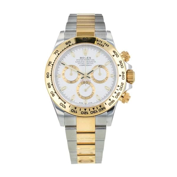 rolex daytona cosmograph 116503 jf stainless steel yellow gold grey dial replica